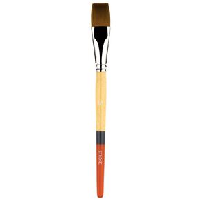 Princeton Snap Brush Short Handle Taklon Stroke 3/4 Gold