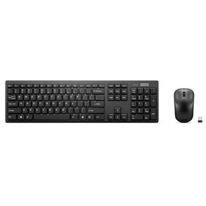 Lenovo 100 Wireless Combo Keyboard And Mouse Black