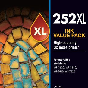 Epson Ink 252XL Value 4 Pack