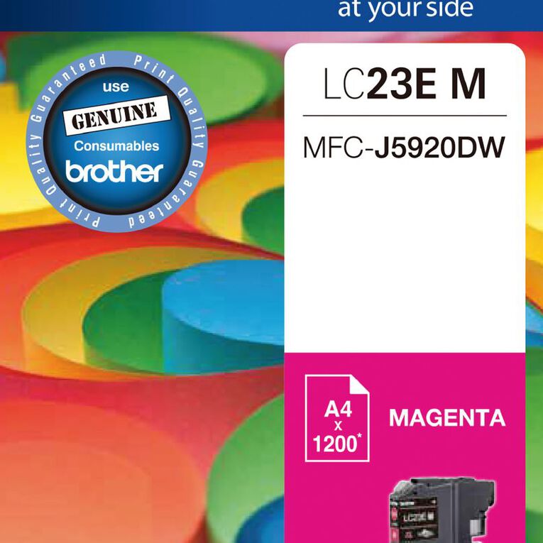 Brother Ink LC23E Magenta (1200 Pages)