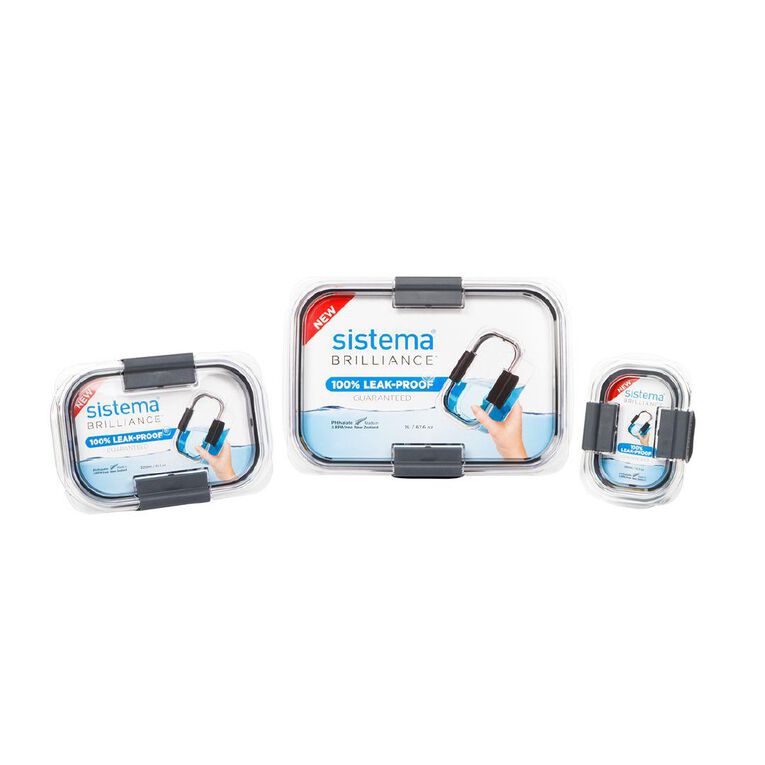 Sistema Brilliance Small Rectangular Container 380ml