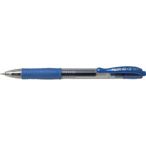 Pilot G2 Retractable 0.7mm Fine Gel Pen Blue