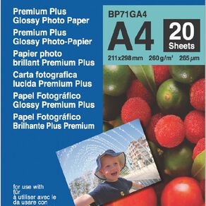 Brother Photo Paper A4 Glossy BP71GA4 260gsm