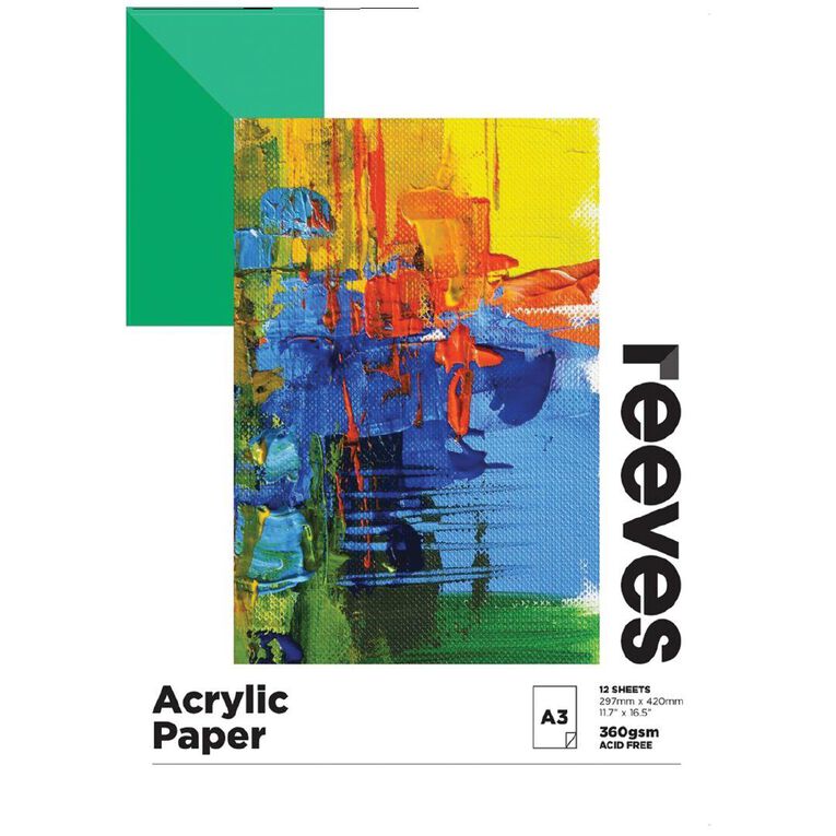 Reeves Acrylic Pad A3