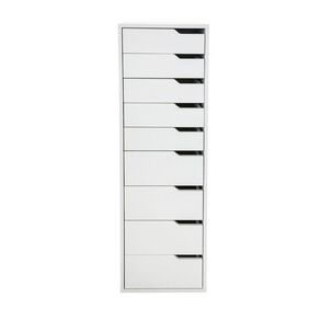 Living & Co Hael 9 Drawer Unit White