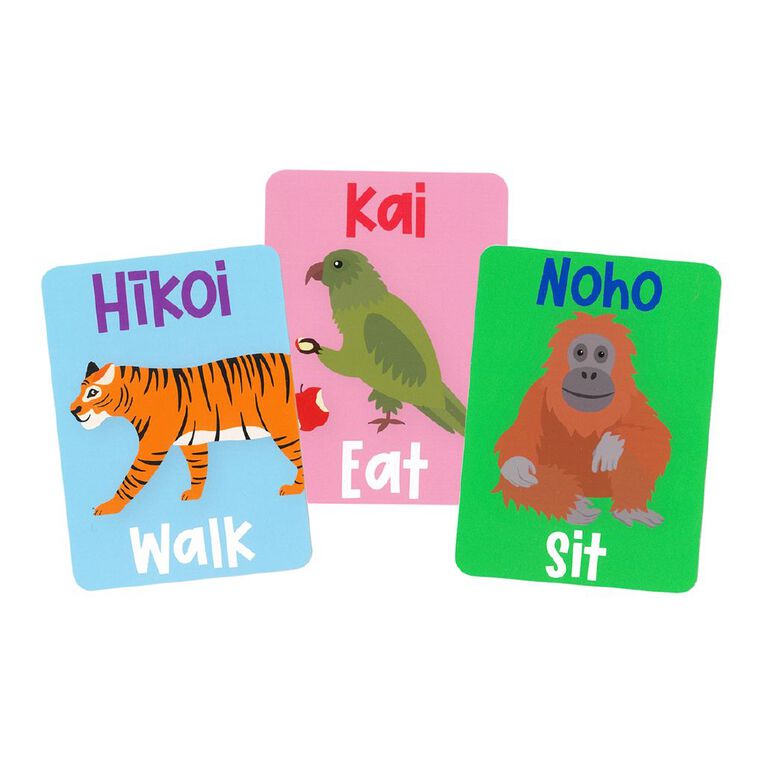 Learn Through Play Te Reo Memory Game Te Reo Actions 40 Cards
