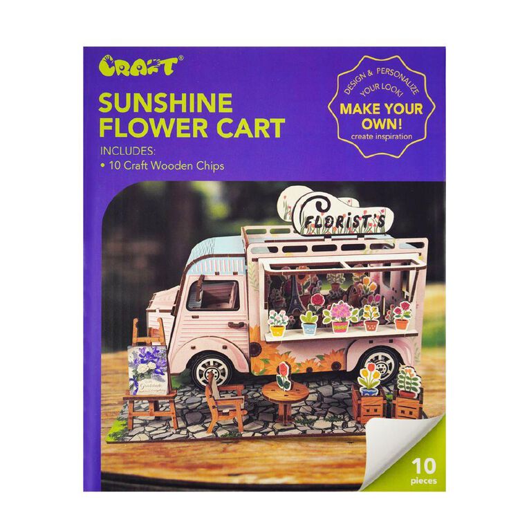 Uniti Craft Adults Make Your Own Flower Cart