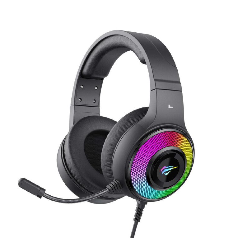 Gamenote 50mm RGB Headset Black H2042D Black/Blue