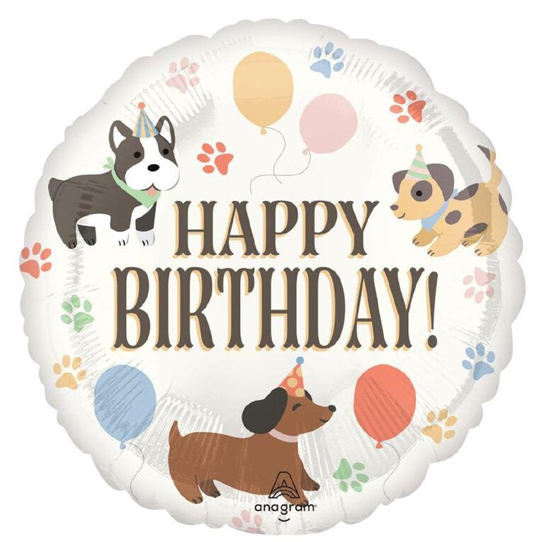 Anagram 45cm Standard Pawsome Birthday Balloon