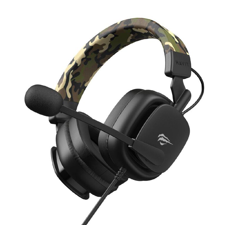 Gamenote 40mm Headset Camo H248U