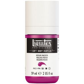Liquitex S1 Soft Body Acrylic Paint Medium Magenta
