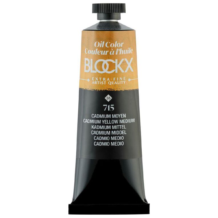 BLOCKX Oil Tube 35ml S5 715 Cadmium Medium Yellow