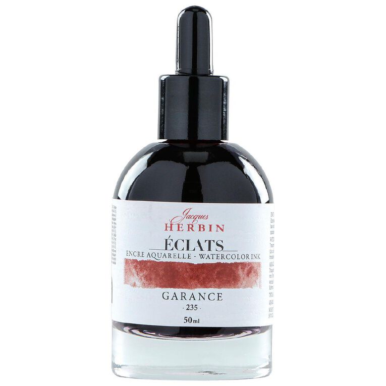 Jacques Herbin Eclats Watercolour Ink 235 Madder 50ml