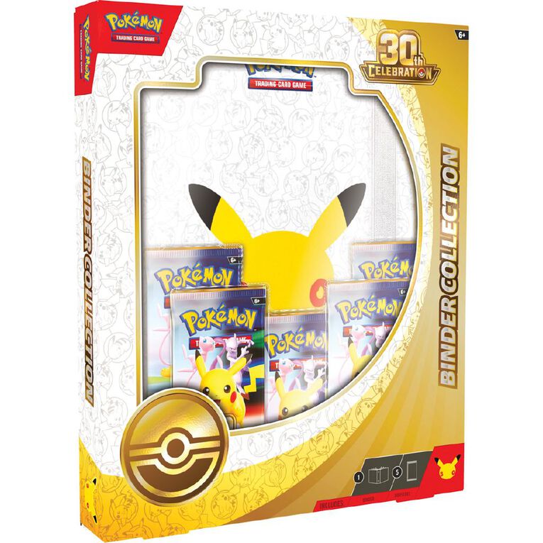 Pokemon 30th Celebration Binder Box - 1 Per Customer