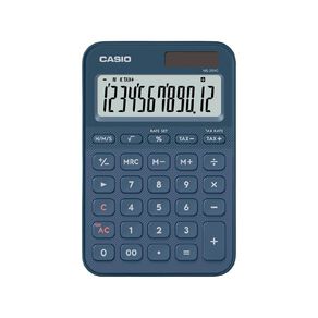 Casio MS20YCNY Desktop 12 Digit Calculator Navy
