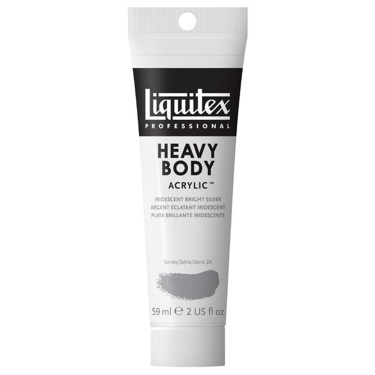 Liquitex Heavy Body Acrylic 59ml Irid Bright Silver