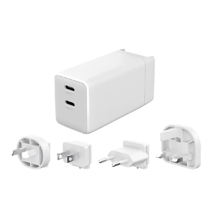 Tech.Inc 60W Gan Travel Adaptor White