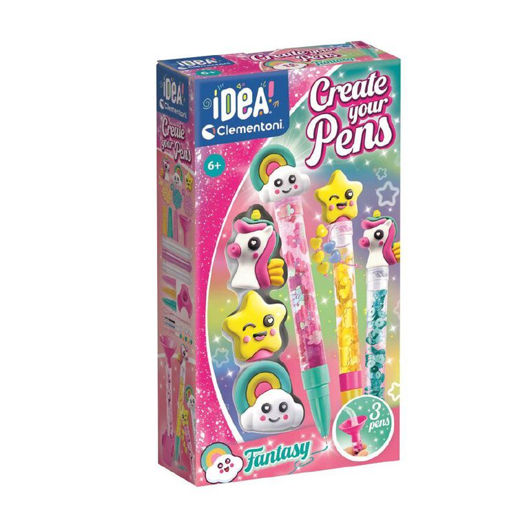 Clementoni Create Your Own Pens Assorted 3 Pack