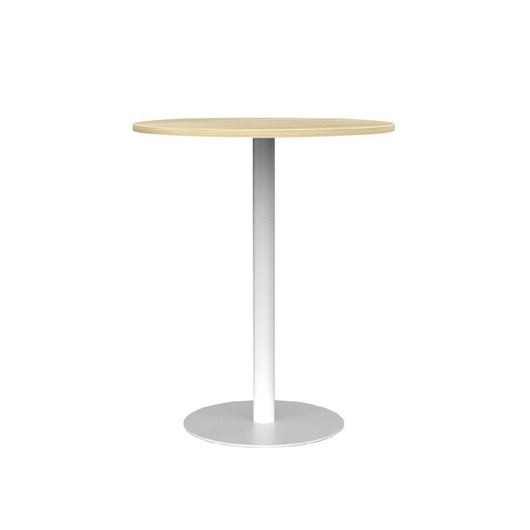 Knights Polo Bar Leaner 900 Round Oak Top
