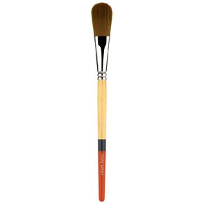 Princeton Snap Brush Short Handle Taklon Oval Wash 3/4 Gold