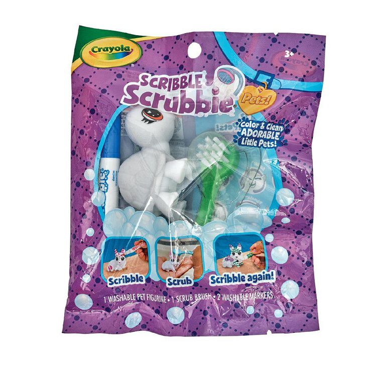 Crayola Scribble Scrubbie Pets Assorted