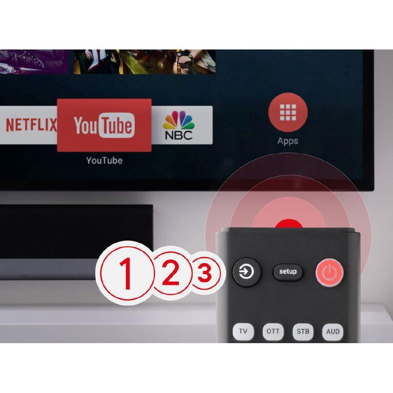 One for All Essence 4 Device Universal Remote Control