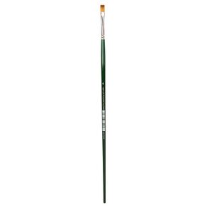 DAS Long Handle Synthetic Flat #6