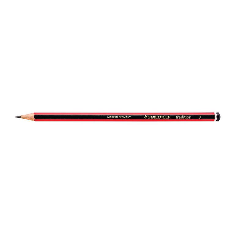 Staedtler Tradition 110 Graphite Pencil B Black 12 Pack