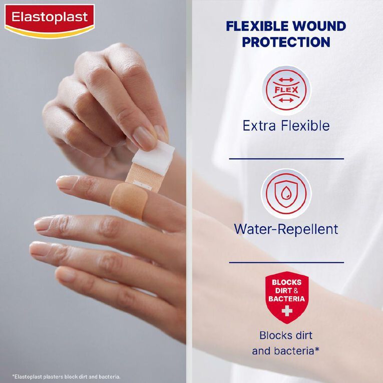 Elastoplast Fabric Flexible Strips 40 Pack