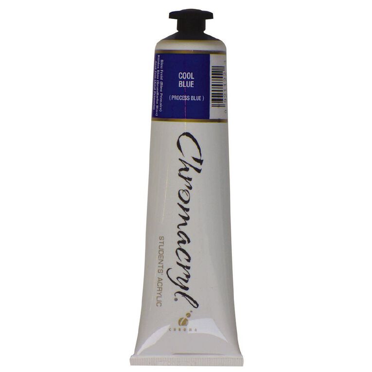 Chromacryl Acrylic Paint Cool Blue 75ml