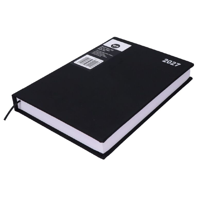 WS 2027 Diary A5 Day to Page Black