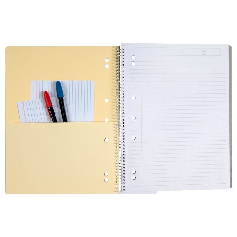 ColourHide Lecture Book A4 140 Pages Black