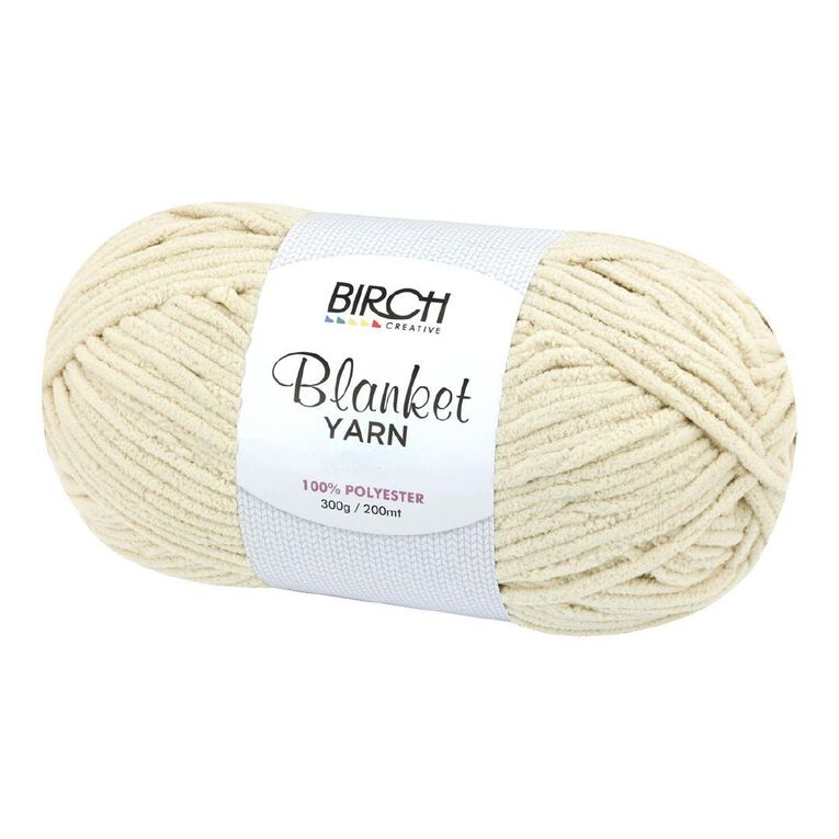 Birch Blanket Yarn 100% Polyester 300G Beige