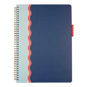 Uniti Stationery Navy A4 Notebook