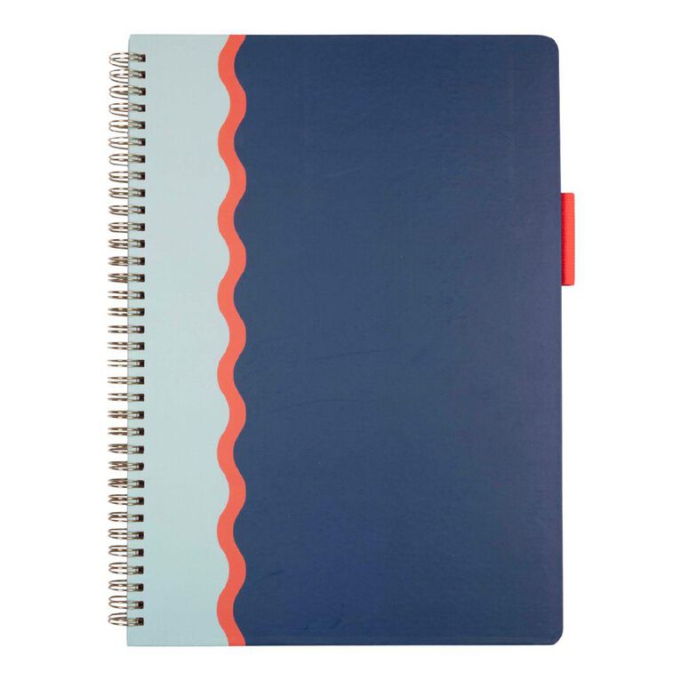 Uniti Stationery Navy A4 Notebook