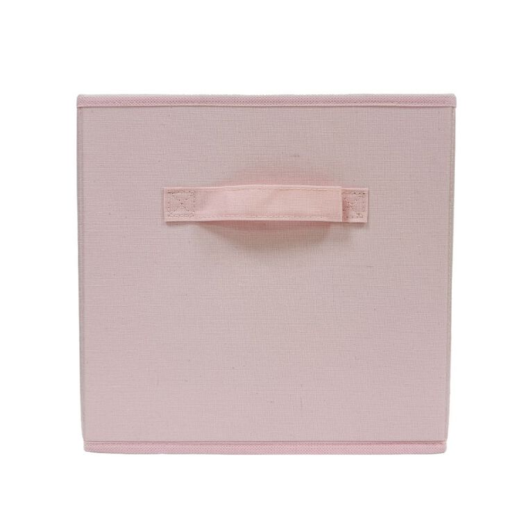 Insert Image Cube Living & Co Storage Cube Insert Pink - Warehouse Stationery