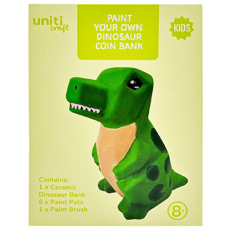 Uniti Dino Money Box