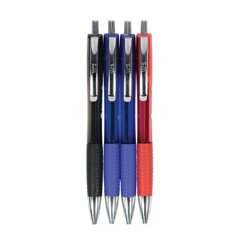 WS Smooth Ball Pen 4 Pack