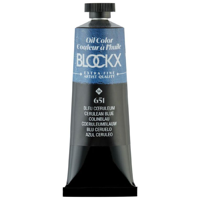BLOCKX Oil Tube 35ml S6 651 Cerulean Blue