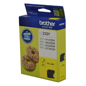 Brother Ink LC233 Yellow 550 Pages