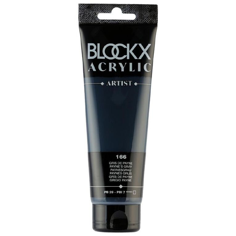 BLOCKX Acrylic Tube Payne Grey 120ml