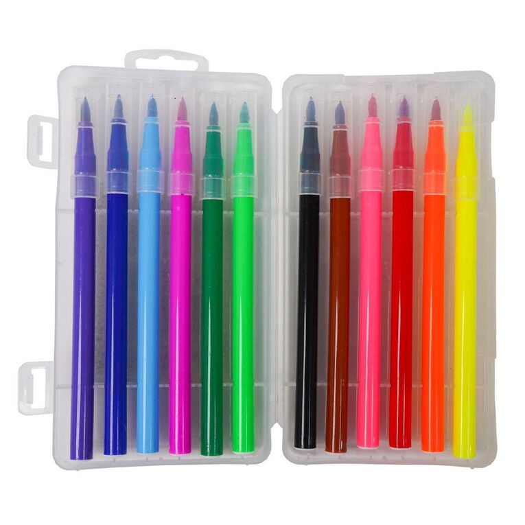 Uniti Watercolour Brush Marker 12 Colours