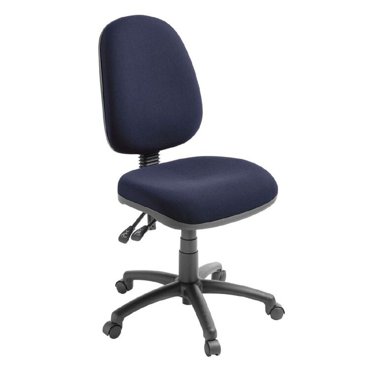 Eden Tag 3 Lever Highback Ergonomic Chair Quantum Navy