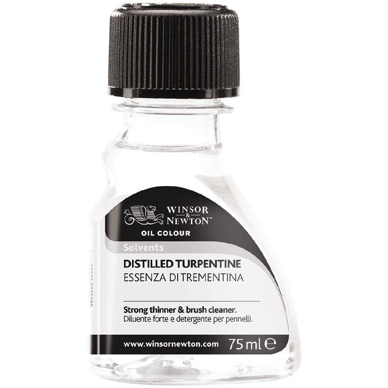 Winsor & Newton Distilled Turpentine 75ml
