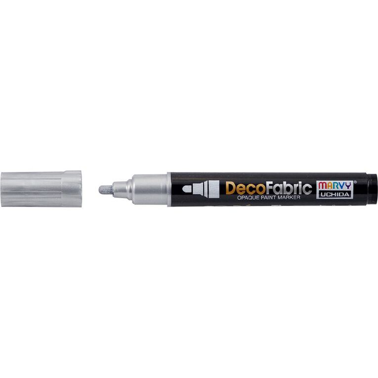 MARVY #223 DecoFabric Marker Silver