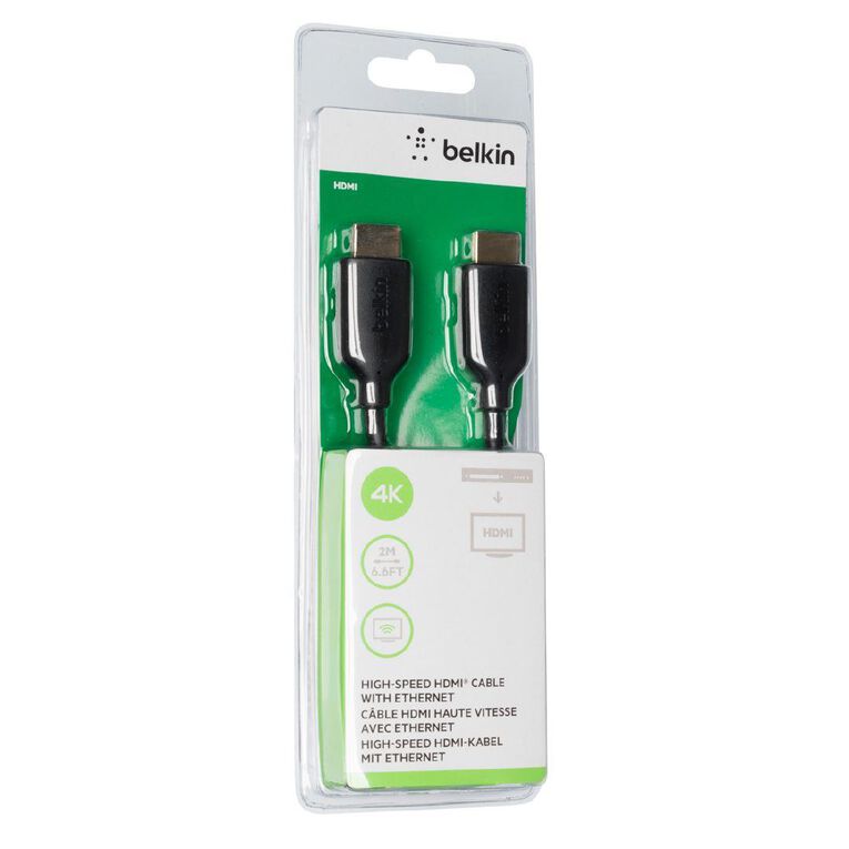 Belkin High Speed HDMI Cable with Ethernet 4k/ Ultra HD 2M