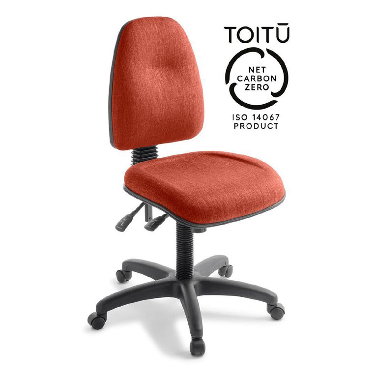 Eden Spectrum Deluxe 3 Highback Ergonomic Chair Paprika