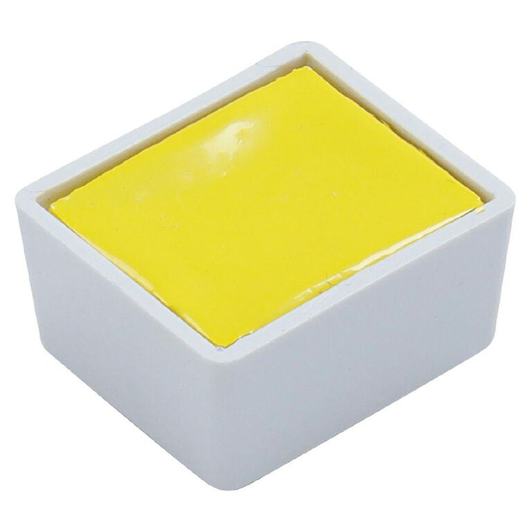 BLOCKX Watercolour Half Pan S3 314 Lemon Yellow Yellow