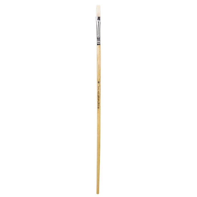DAS Brush Long Handle Hog Bristle Flat #6
