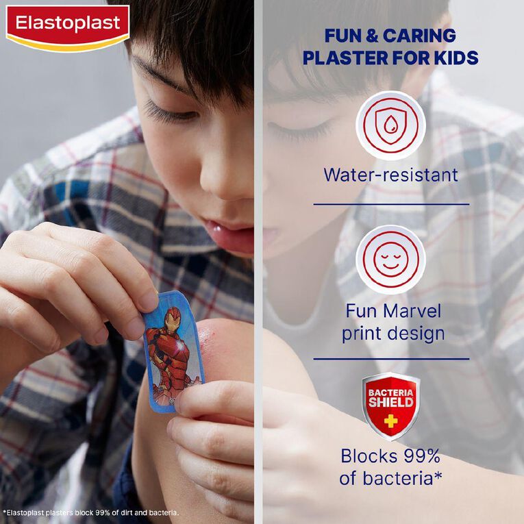 Elastoplast Marvel Plasters 20 Pack